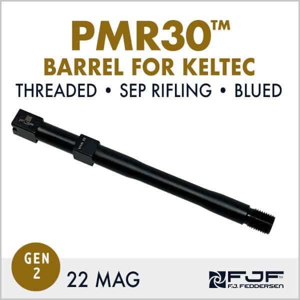 KelTec PMR30 Gen 2 Match-grade Threaded Pistol Barrels