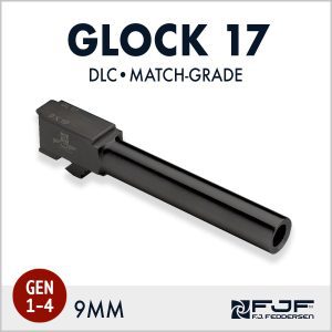 Glock 17 - 9mm - Gen 1-4 Matchgrade Barrel - DLC