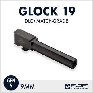 Glock 19 - 9mm - Gen 5 - Matchgrade Barrel - DLC