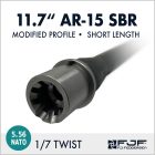AR-15 Barrel by FJ Feddersen - Modified Profile - 11.7" SBR Short-length