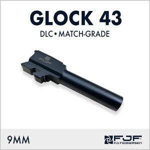 Glock 43 - 9mm - Matchgrade Barrel - DLC
