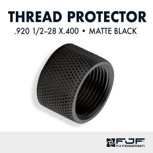 10/22 Barrel Thread Protectors: .920 ½-28 x .400 - Matte Black