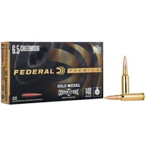 Gold Medal CenterStrike, 6.5 Creedmoor, 140 Grain, Centerstrike Open Tipped Match, 2675 fps